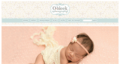 Desktop Screenshot of obleekphotography.com